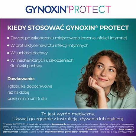 Gynoxin Protect 10 globulek po 2 g