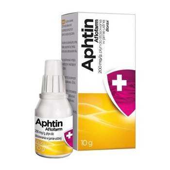 Aphtin 200mg/g płyn do stosowania w jamie ustnej 10g