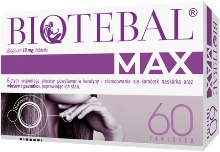 Biotebal Max 10 mg x 60 tabletek