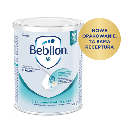 Bebilon AR, żywność specjalnego przeznaczenia medycznego, 400 g