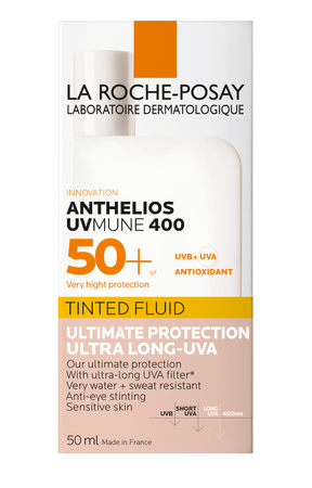 LA ROCHE-POSAY ANTHELIOS Tinted Fluid SPF 50+, fluid barwiący, 50ml