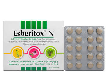 ESBERITOX N 0,215 ml/tabletkę x 100 tabletek