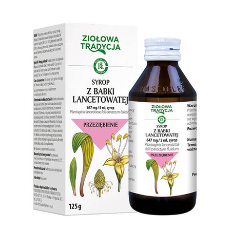 Syrop z Babki Lancetowatej Ziołowa Tradycja 125g 