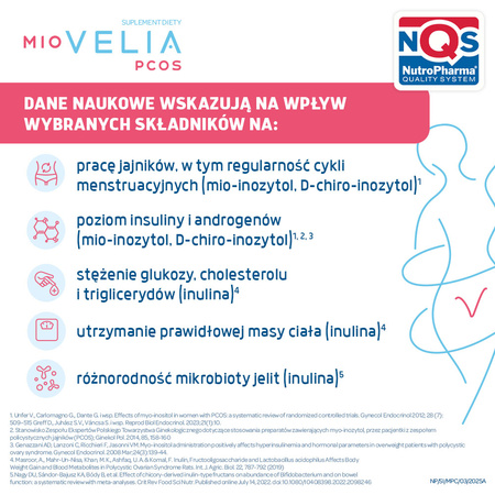 Miovelia PCOS, 60 kapsułek