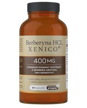 BERBERYNA HCL XENICO 60 kapsułek