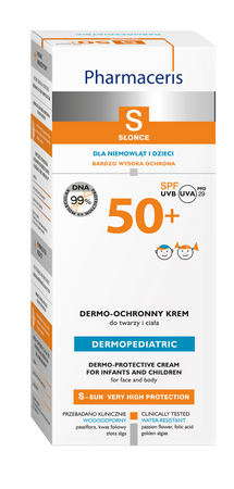 PHARMACERIS S SPF50+ Krem ochronny dla dzieci 125ml