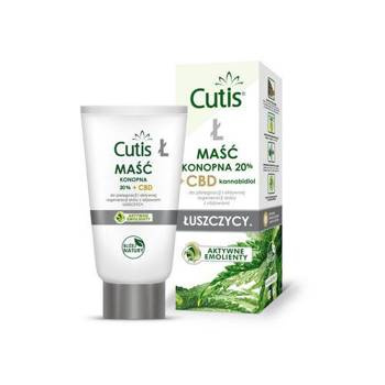 CUTIS Ł - ŁUSZCZYCA maść konopna 20% +CBD 120ml