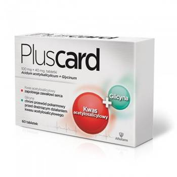 PLUSCARD (100 mg + 40 mg) x 60 tabletek