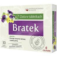 Bratek x 30 tabletek ( Colfarm) DATA WAŻNOŚCI 31.01.2025