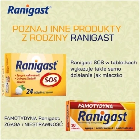 Ranigast S-O-S Mleczko 200 ml
