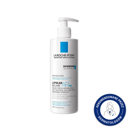 LA ROCHE-POSAY LIPIKAR BAUME AP+M Balsam regenerujący o potrójnym działaniu 400ml