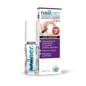 NAILNER 2 w 1 Lakier do paznokci 5ml