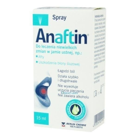 ANAFTIN spray na afty 15 ml 