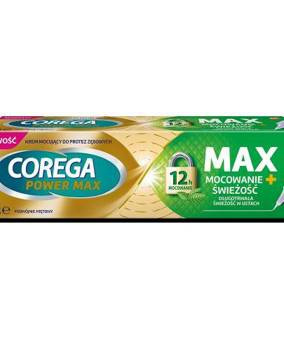 COREGA MAX Mocowanie+Świeżość krem 40g