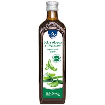 Sok z aloesu z miąższem , 500 ml