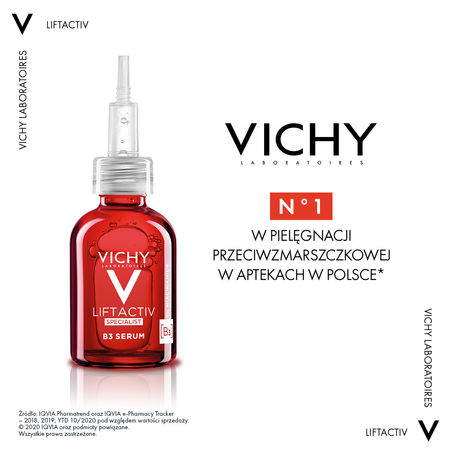Vichy Liftactiv Specialist B3 Serum redukujące przebarwienia i zmarszczki z 5% niacynamidu, 30 ml