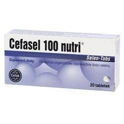 Cefasel 100 Nutri 100mg x 20 tabletek