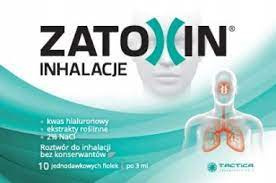 Zatoxin Inhalacje 10 fiolek*3 ml 