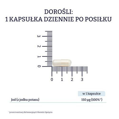 Naturell Jod, 100 kapsułek
