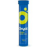 ORYAL Tabletki musujące o smaku limonkowo-cytrynowym x 20 sztuk DATA WAŻNOŚCI 31.03.2026