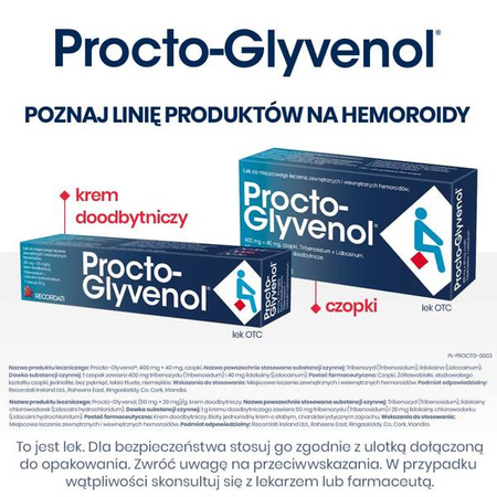 Procto-Glyvenol Complex x 30 tabletek