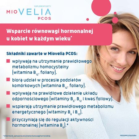 Miovelia PCOS, 60 kapsułek
