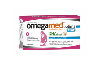 OMEGAMED Optima Start x 30 kapsułek DATA WAŻNOŚCI 31.12.2025