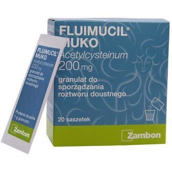 FLUIMUCIL MUKO 200 mg x 20 saszetek