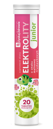 Zyskaj Zdrowie Elektrolity Junior, 20 tabletek musujących