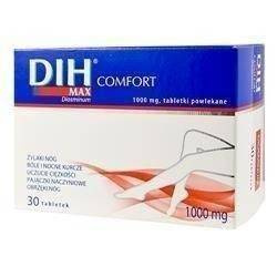 DIH MAX COMFORT 1 g x 30 tabletki powlekane  