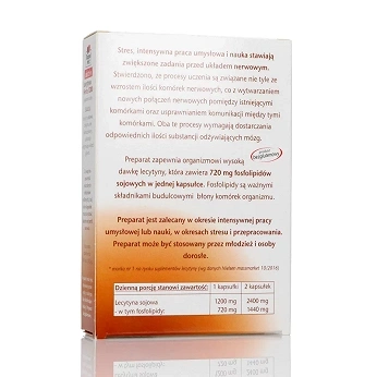 Doppelherz aktiv, Lecytyna Forte 1200, kapsułki, 30 sztuk