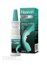 Nasivin classic 0,5 mg/ml aerozol do nosa 10ml