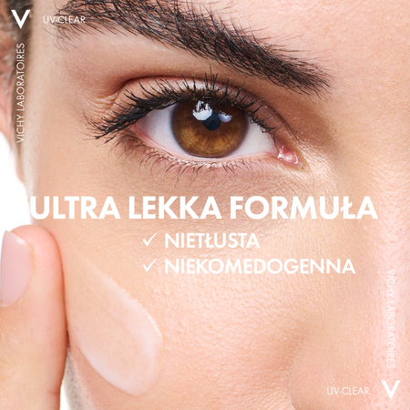 VICHY Capital Soleil UV-Clear SPF50+ Fluid przeciw niedoskonałościom 40ml