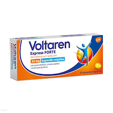 Voltaren Express Forte 25mg x 10 kapsułek miękkich