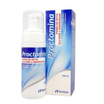 Proctomina pianka do mycia dla osób z hemoroidami 150 ml