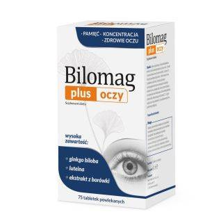 Bilomag plus oczy 75 tabletek