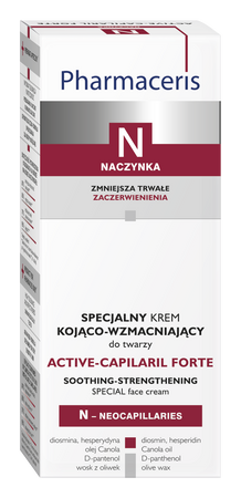 PHARMACERIS N ACTIVE-CAPILARIL FORTE Krem, 30ml