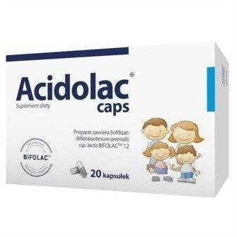 Acidolac 20 kapsułek.