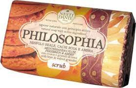 NESTI DANTE Philosophia, Mydło Naturalne, Scrub 250g