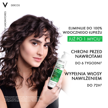 Vichy Dercos DS 2w1 Szampon przeciwłupieżowy z odżywką