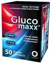 GLUCOMAXX testy paskowe x 50 sztuk