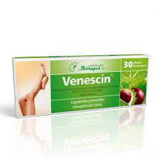 Venescin (25 mg + 15 mg + 0,5 mg) x 30 tabletek drażowanych