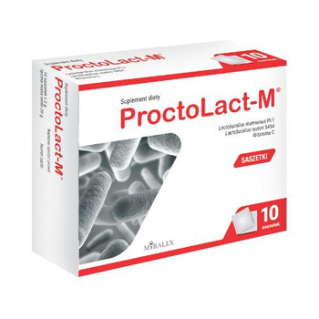 ProctoLact-M, proszek w saszetkach, 10 sztuk 