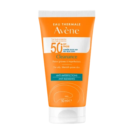 Avene Eau Thermale Cleanance Ultralekki Krem Przeciw Niedoskonałościom SPF 50+, 50ml DATA WAŻNOŚCI 28.02.2026