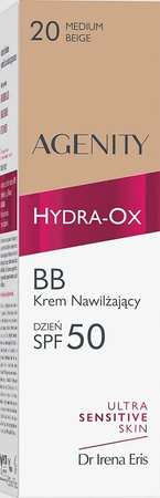  AGENITY Hydra-Ox Krem BB SPF50 30 ml 20 Medium Beige 