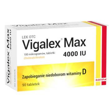 Vigalex Max tabl. 4 000 I.U.x 90 tabletek