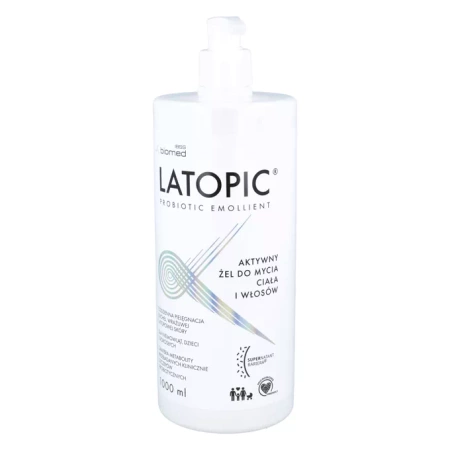Latopic żel do mycia ciała i włosów, 1000 ml