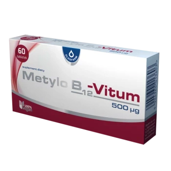 Metylo B12-Vitum 500 mcg 60 tabletek