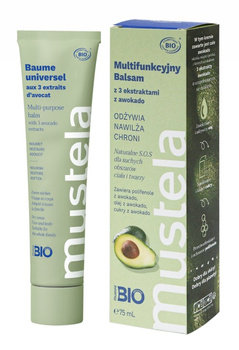 Mustela BIO multifunkcyjny balsam z 3 ekstraktami z awokado, 75 ml