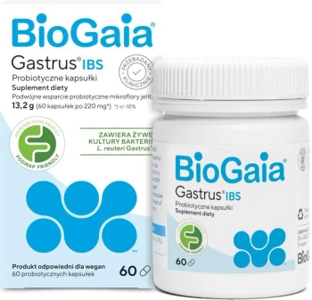 Biogaia Gastrus IBS kapsułki 60 sztuk